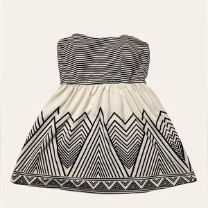 Black and white NOBO dress